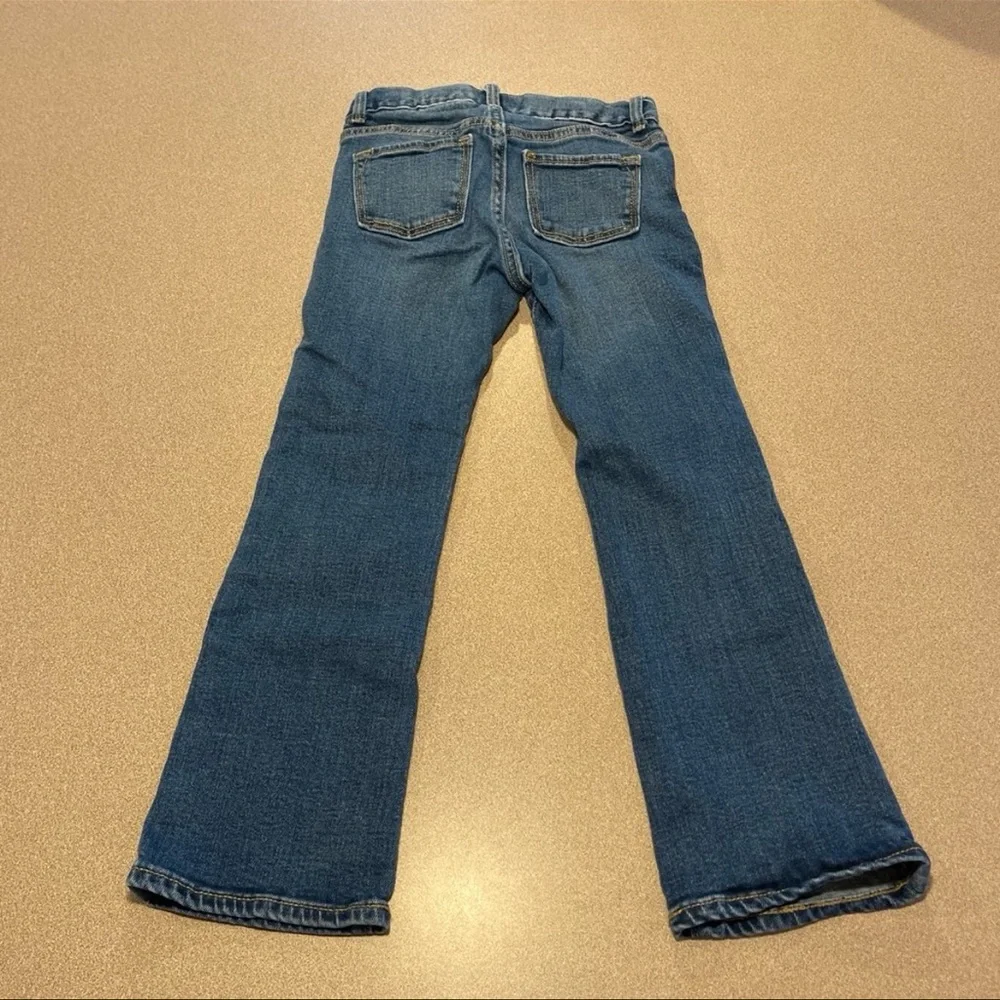 Old Navy girls denim jeans, boot cut size 5